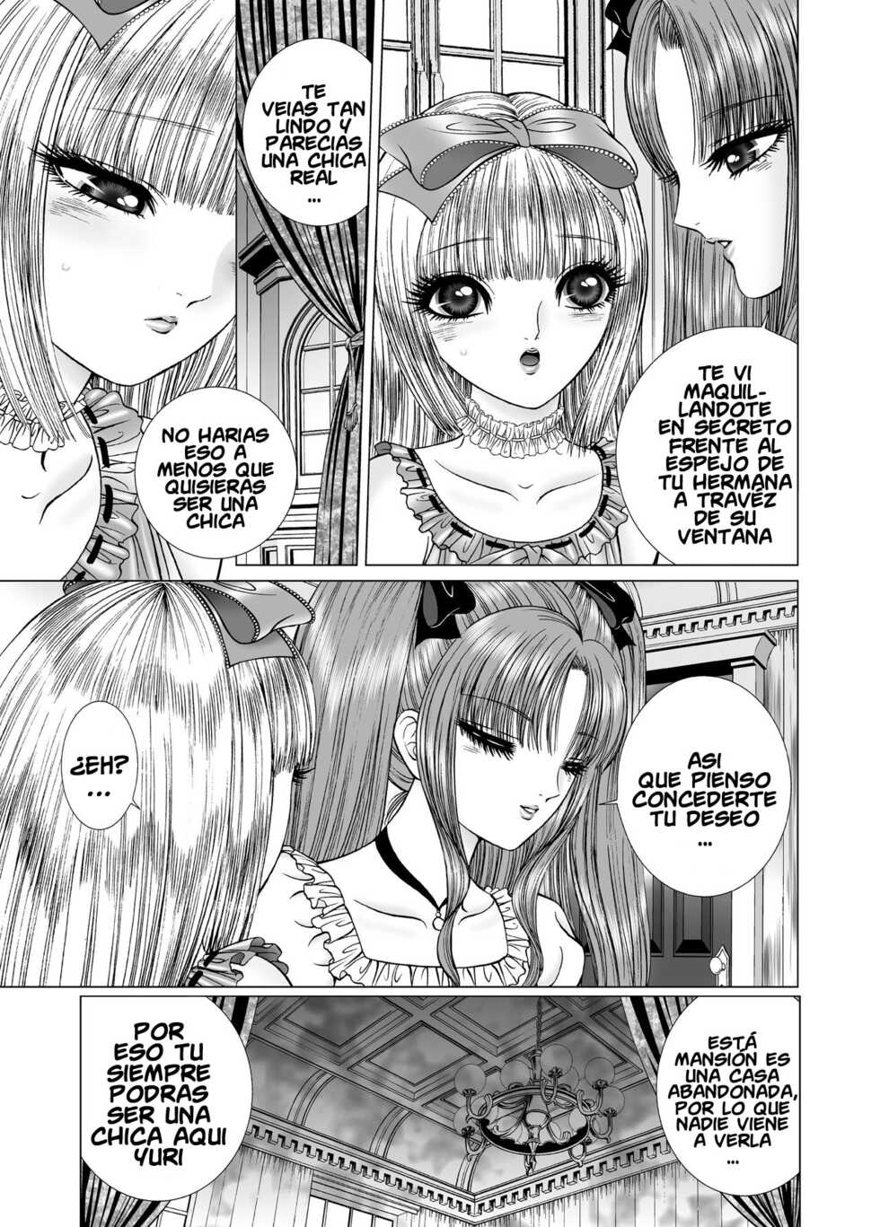 [Tyrellsha (Senno Knife)] Hide and Seek [Spanish] [GenderBender Scans] [Digital] - Page 5