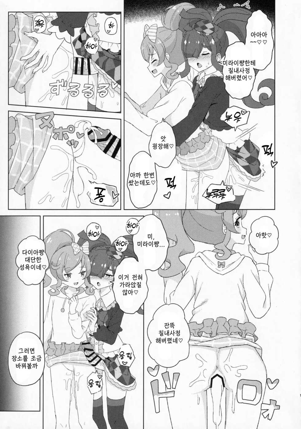 (Prism Jump 34) [maho] Futanari ni Natte Mita! (Kiratto Pri Chan) [Korean] - Page 8