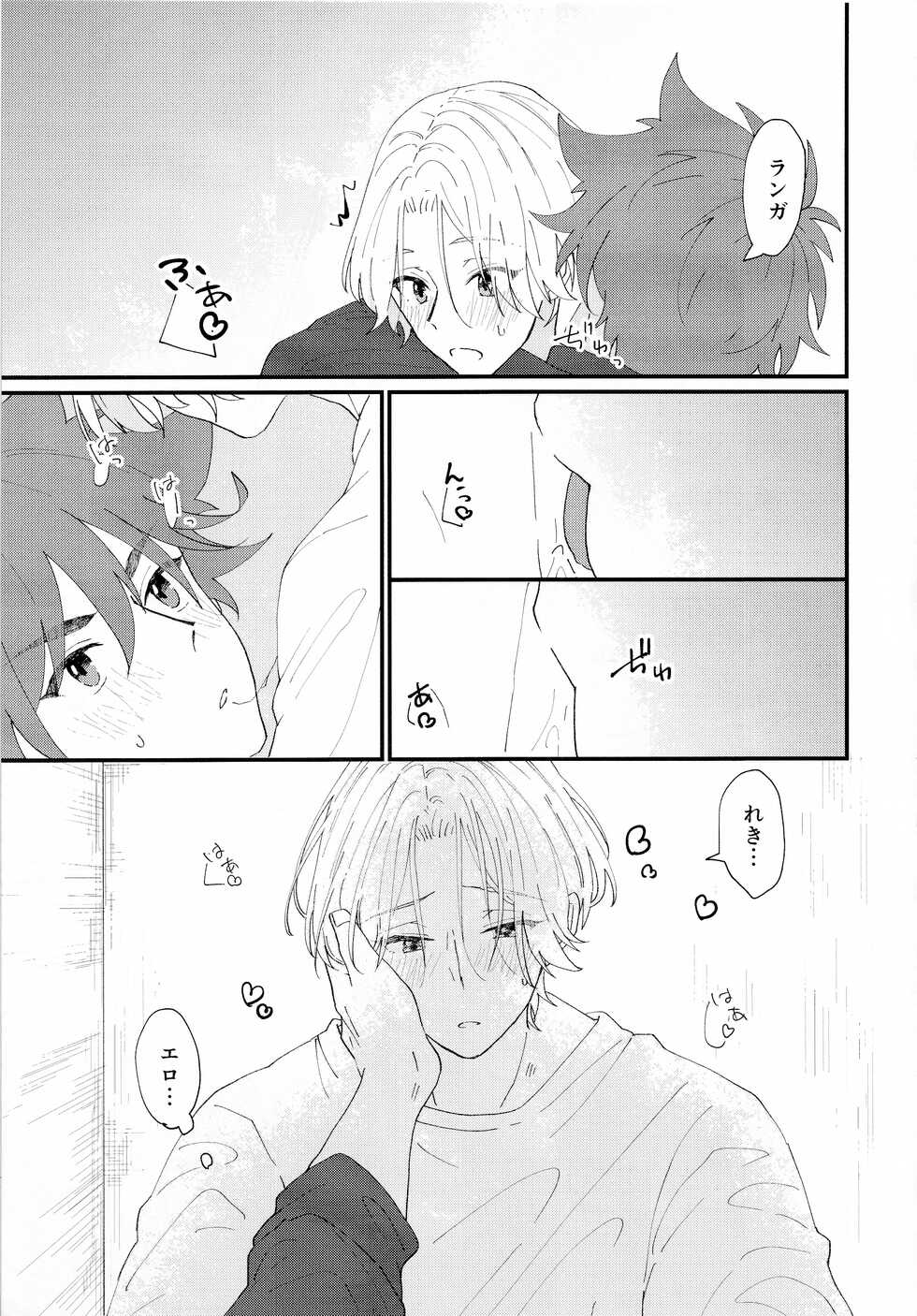 (Omae ga Kureta FUN DR2022) [chick!! (Wasabi)] On your bed (SK8 The Infinity) - Page 5