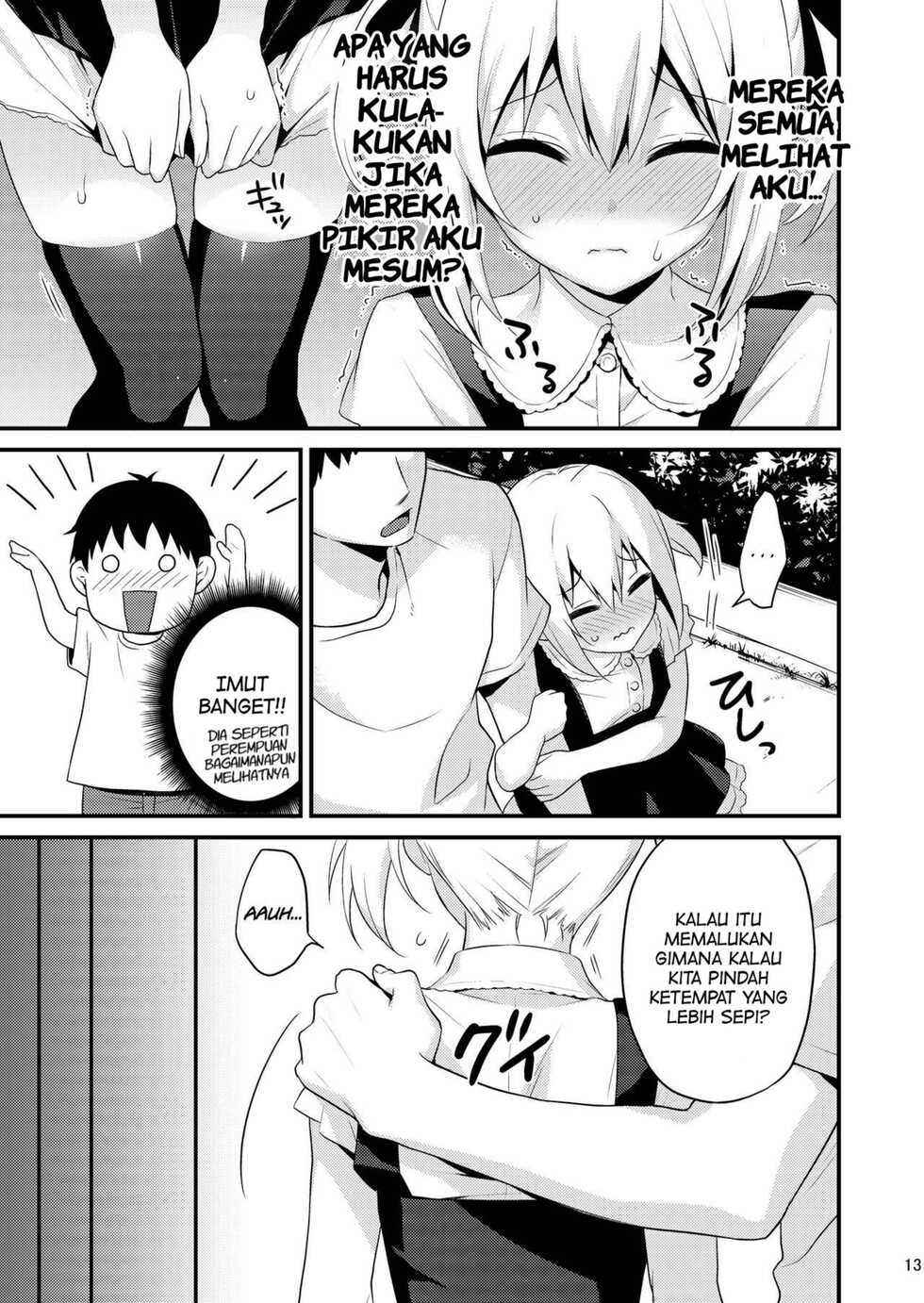 [Onsoku Ebifly (Lew)] Kawaii Otouto wa Onii-chan no Tame ni Imouto ni Narubeki! Sono 2 [Indonesian] [PinattSuki] [Digital] - Page 11