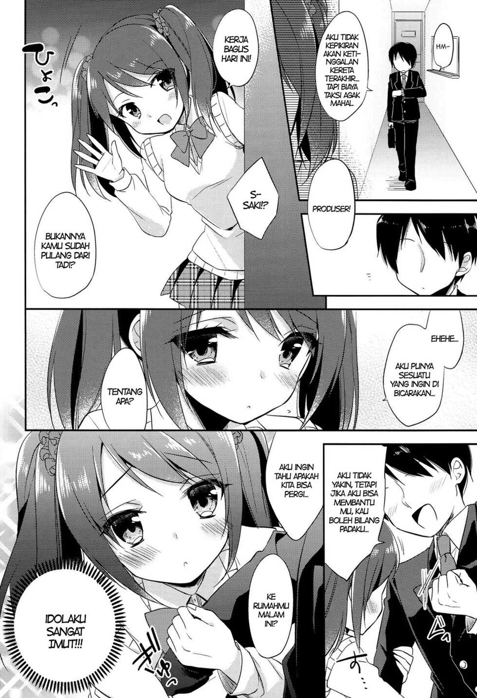 (Dramatic Change Osaka) [R*kaffy (Aichi Shiho)] Onnanoko no Kimochi (THE IDOLM@STER SideM) [Indonesian] [PinattSuki] - Page 6