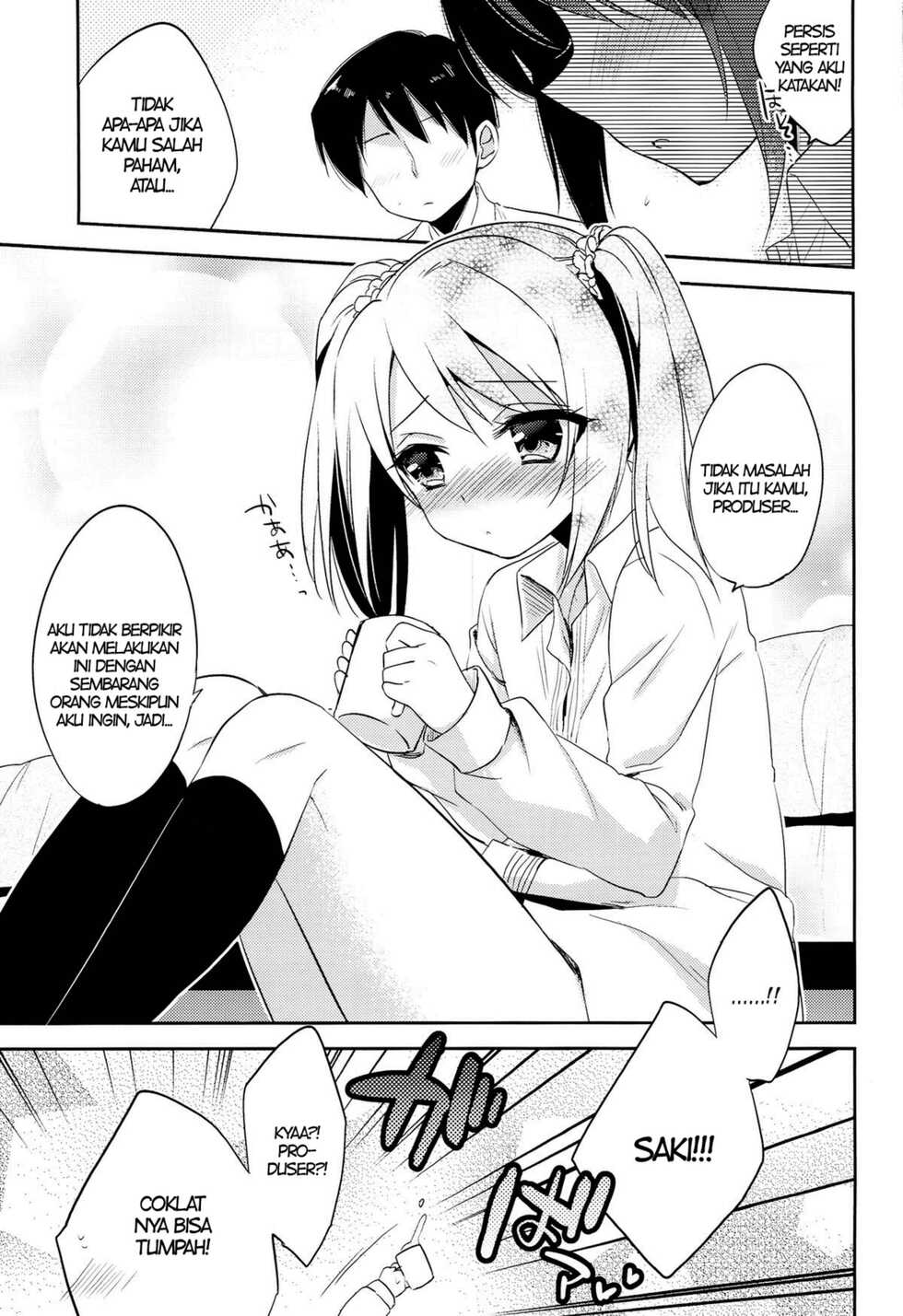 (Dramatic Change Osaka) [R*kaffy (Aichi Shiho)] Onnanoko no Kimochi (THE IDOLM@STER SideM) [Indonesian] [PinattSuki] - Page 21