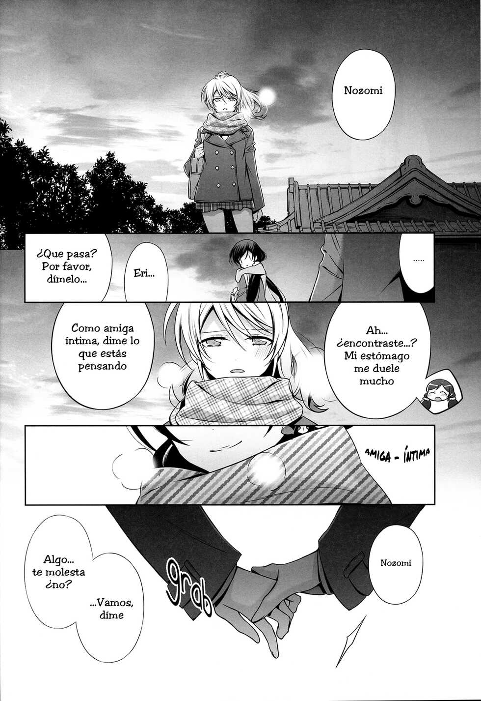 (C85) [Waterfall (Takano Saku)] Haru mo Natsu mo Aki mo Fuyu mo - Always with you. (Love Live!) [Spanish] [HishiRikka] - Page 14
