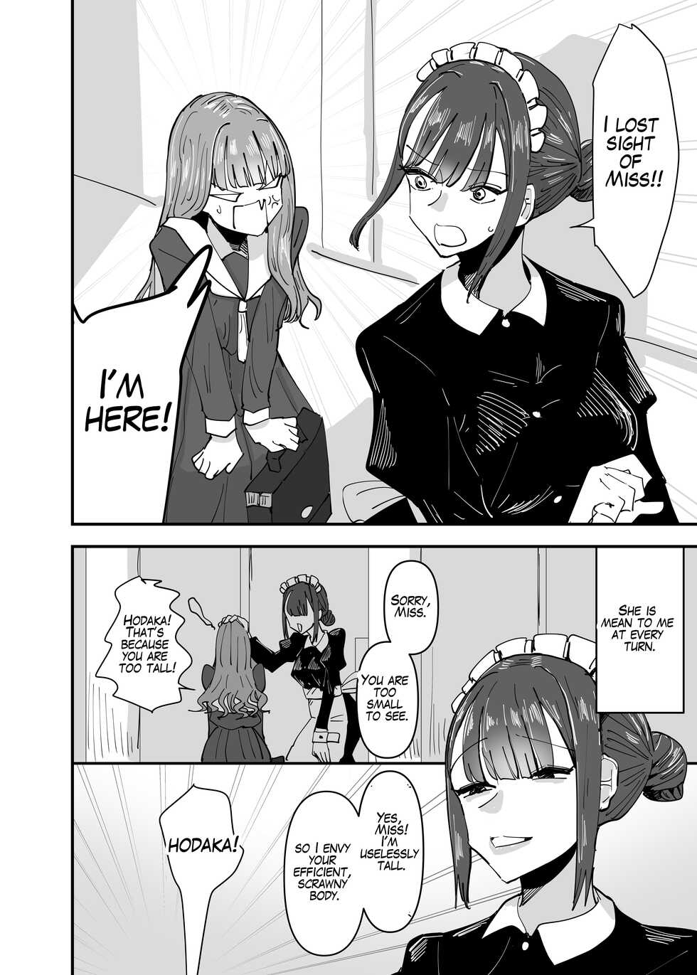 [Aweida] Ijiwaru na Do-S Maid o Wakarasetai Ojou-sama no Hanashi | Rich Girl Wants To Teach Her Sadistic Maid A Lesson [English] [HONYAKU arms] - Page 4