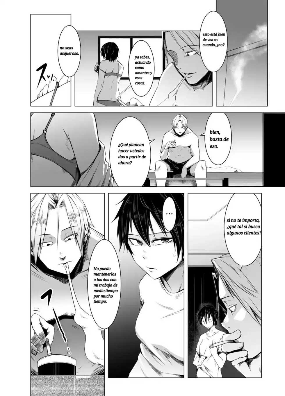[Isofura (Poriuretan)] Aoi Kemuri Chuukan [Spanish] [GenderBender Scans] [Digital] - Page 11
