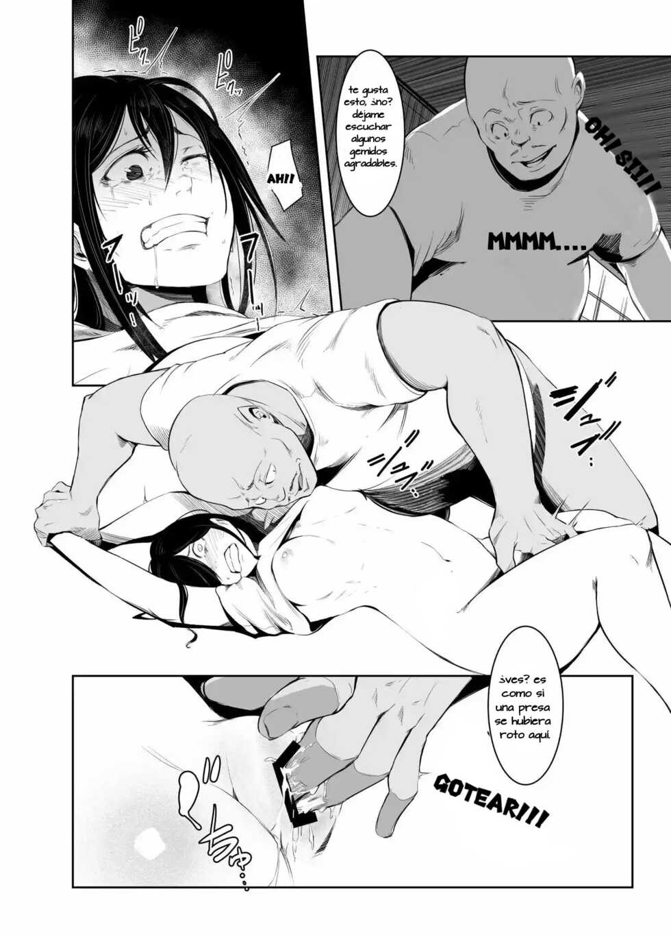[Isofura (Poriuretan)] Aoi Kemuri Gekan [Spanish] [GenderBender Scans] [Digital] - Page 9