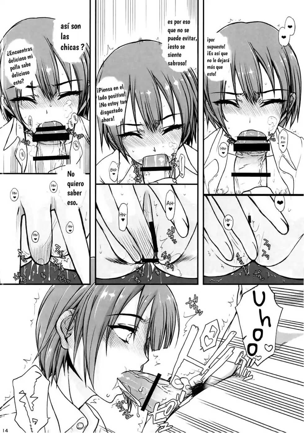 (C92) [Kyomu no Uta (Satou Toshio)] if Girl 3 (Boku Girl) [Spanish] [GenderBender Scans] - Page 11