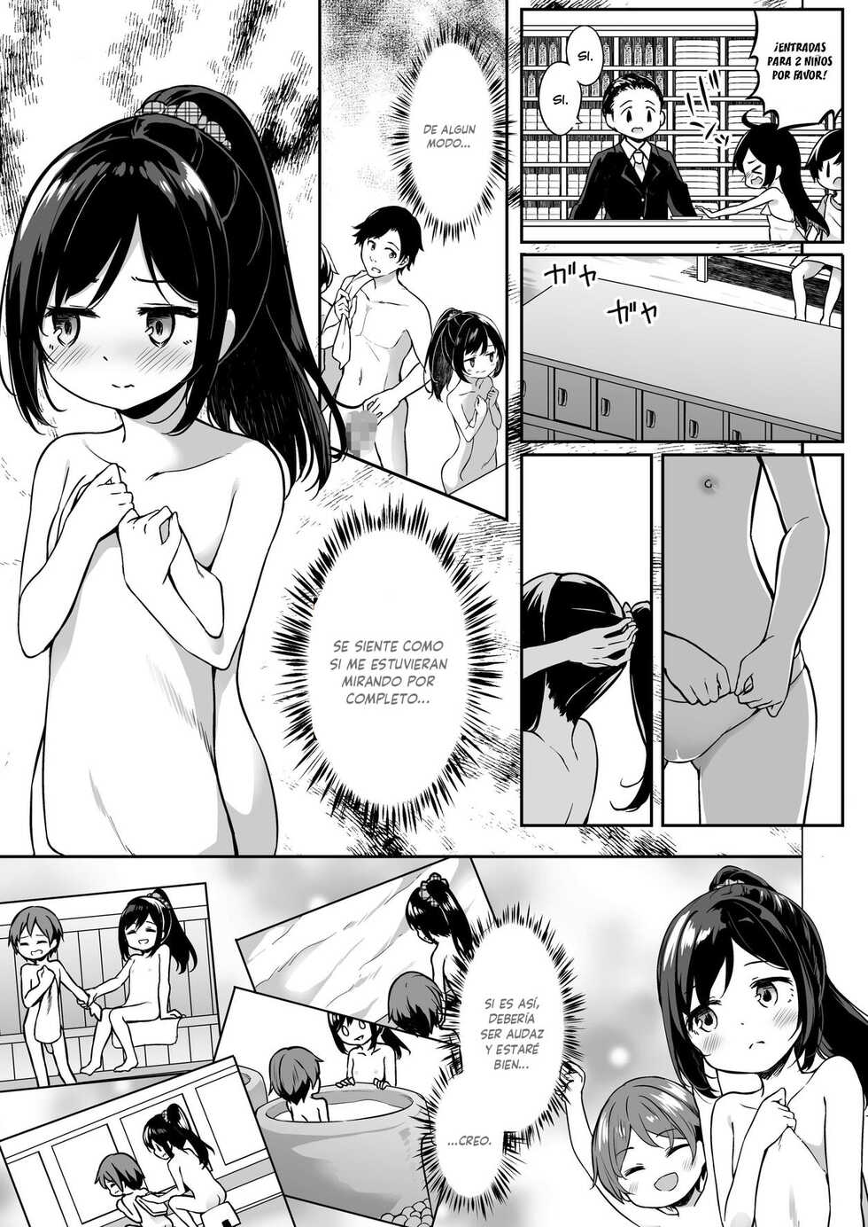 [Story Circle (Seto Kouhei, Siina Yuuki)] TS-kko Otokoyu Challenge! [Spanish] [GenderBender Scans] - Page 6