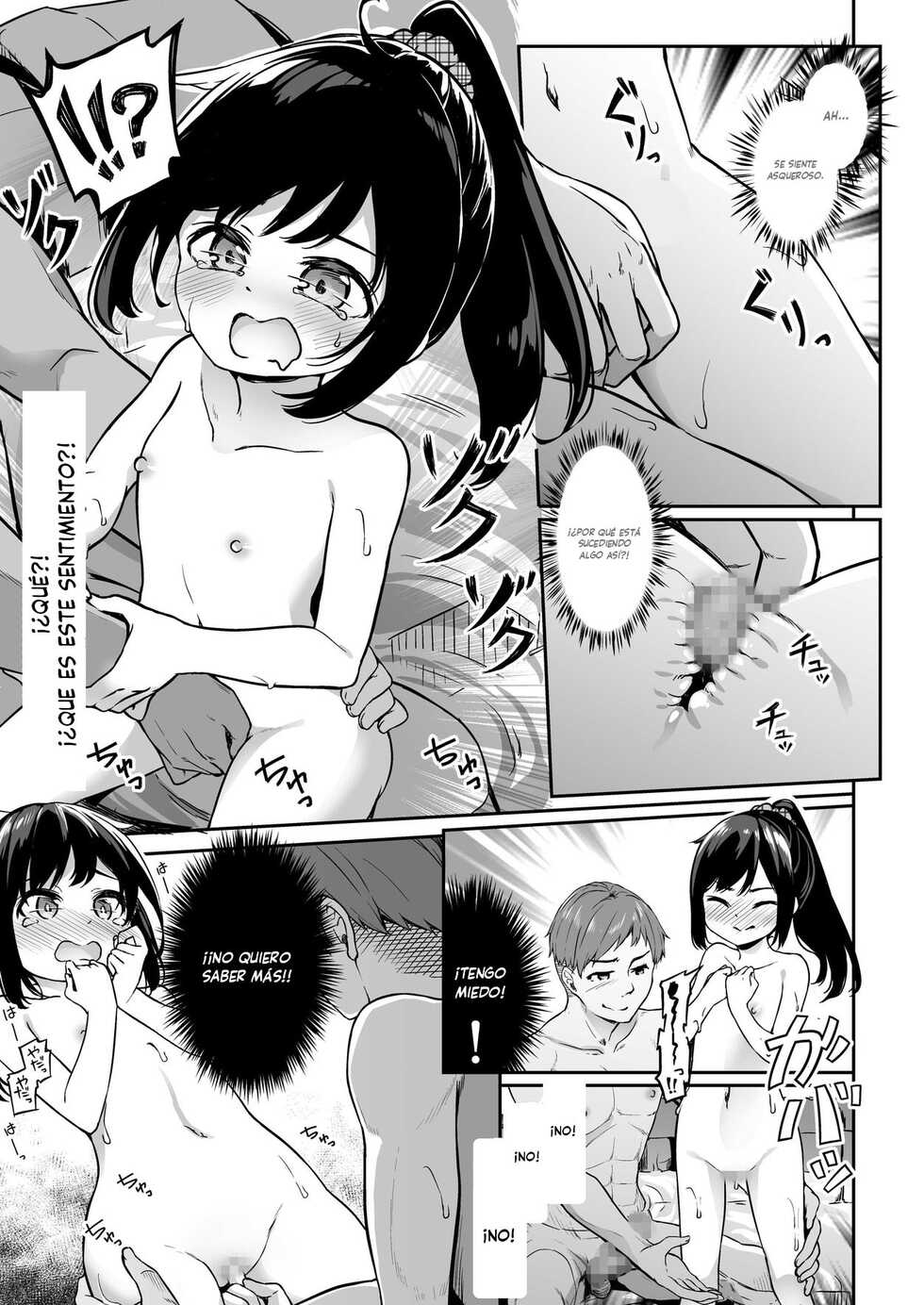 [Story Circle (Seto Kouhei, Siina Yuuki)] TS-kko Otokoyu Challenge! [Spanish] [GenderBender Scans] - Page 14