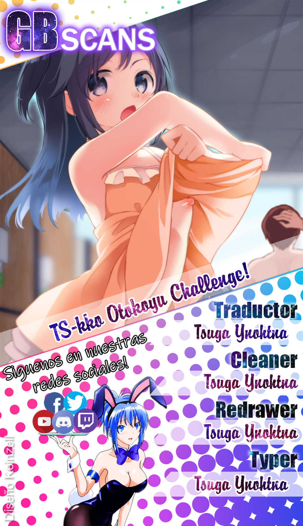 [Story Circle (Seto Kouhei, Siina Yuuki)] TS-kko Otokoyu Challenge! [Spanish] [GenderBender Scans] - Page 38