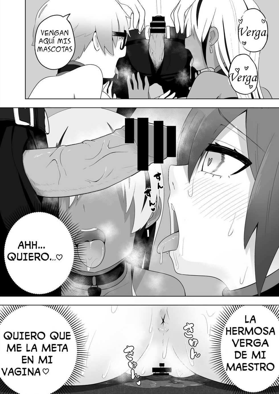 [Amuai Okashi Seisakusho (Ahoge Kinoko)] Shounen Hero Sentai, TS Aigan Petto-ka no Wana! [Spanish] [GenderBender Scans] - Page 26