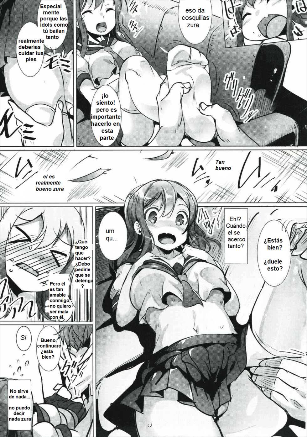 (Bokura no Love Live! 10) [Ikaring (Ajishio)] Maru wa H na Youkyuu o Kotowarenai zura (Love Live! Sunshine!!) [Spanish] [Maru-14] - Page 10
