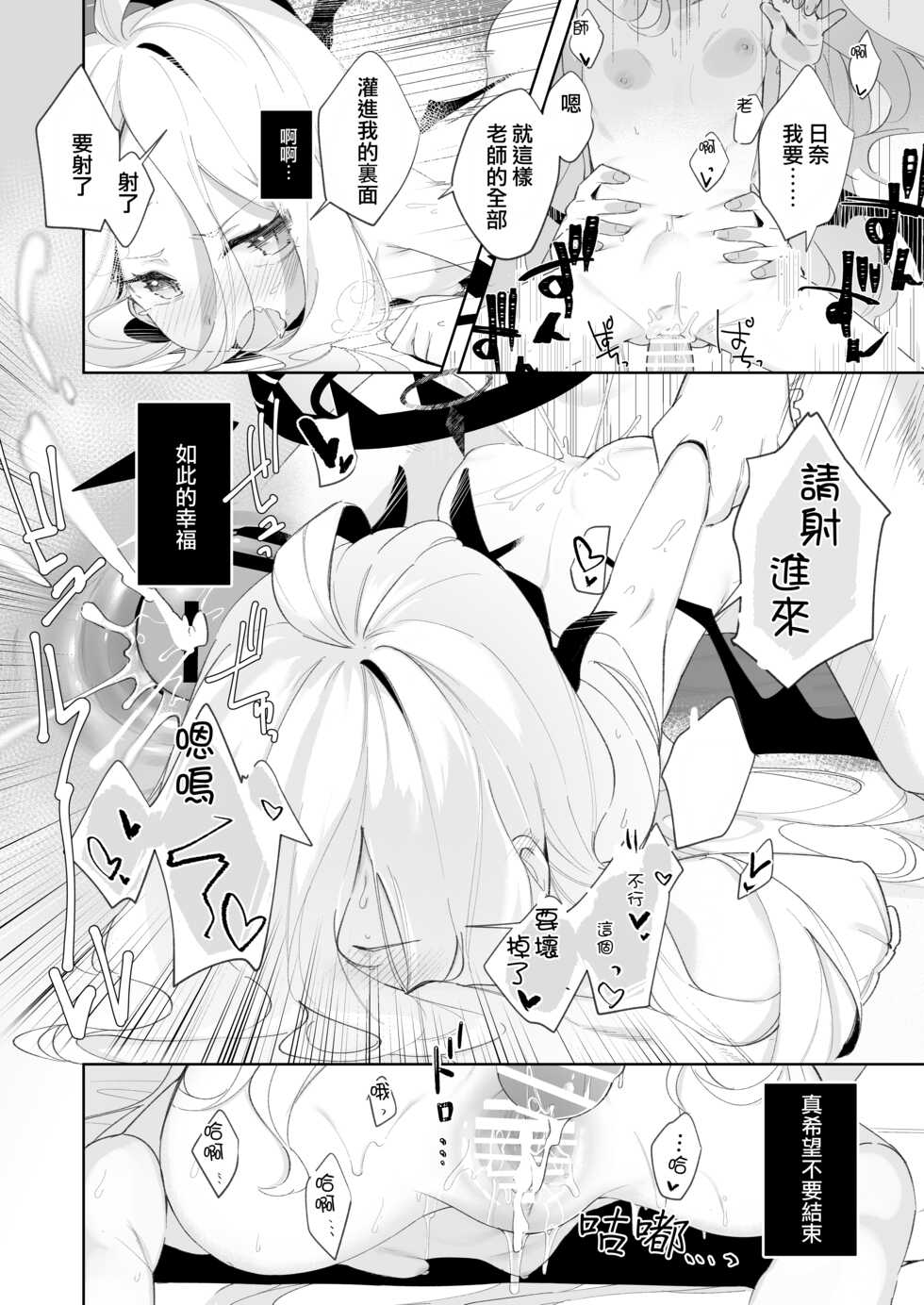 [Utsusumi Onsen (Utsusumi Kio)] Sono Yasashisa ni Dokusarete | 被那份溫柔所愛 (Blue Archive) [Chinese] [影舞者个人汉化] [Digital] - Page 18