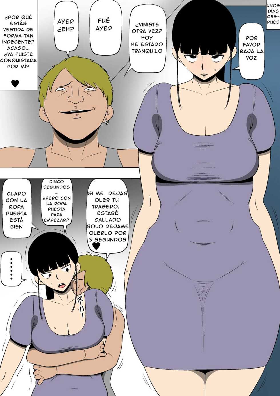 [Doujin Mukashibanashi] Hahaoya ga Kinjo no Otoko to Nikutai Kankei ni | Madre que tuvo relaciones con un vecino [Spanish] - Page 7