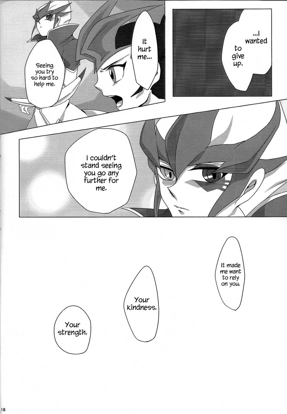 (SUPER21) [SOUMOU (Mutsuki Kirako)] YOUR AND MY CONNECTION (Yu-Gi-Oh! ZEXAL) [English] {Hennojin} - Page 17