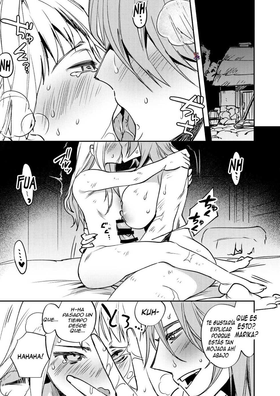 [Tosha Pink (Chimeda)] Omae wa Watashi no Chinpo ni wa Katenai Shikashi Watashi no Chinpo Igai no Subete ni Kateru [Spanish] [ATEV Translations] - Page 24