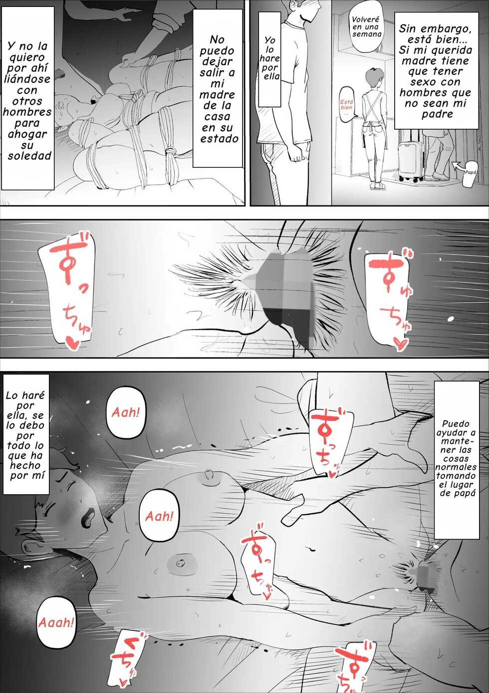 shinya ni nattara hahaoya ga boku no heya ni haittekimasu - Page 21