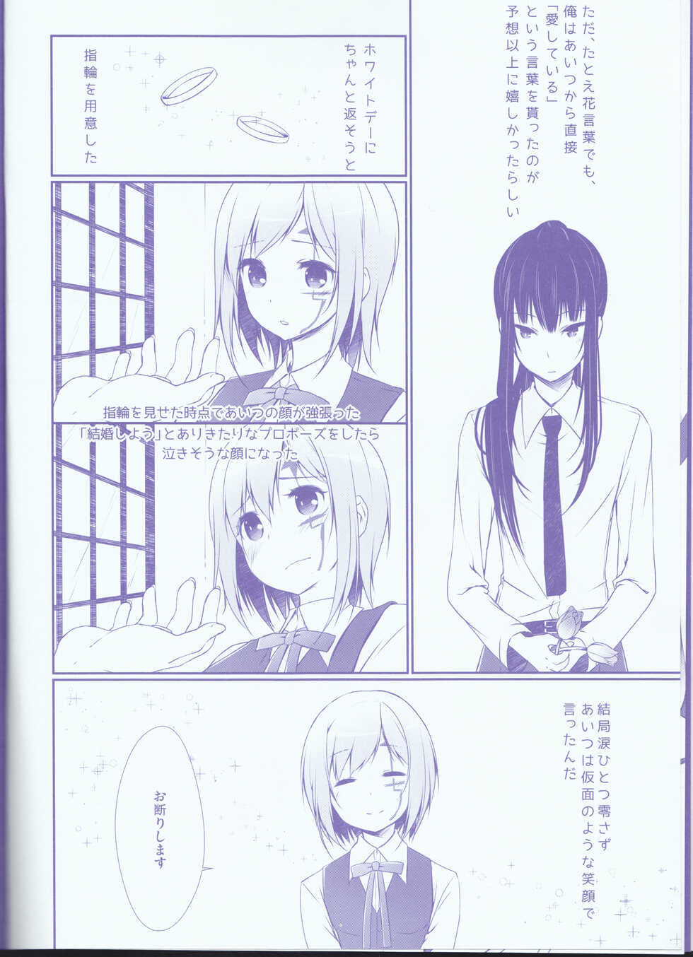 (HaruCC18) [Strawberry and Tea (Sagami Rin)] Kekkon Senryaku Level 1 (D.Gray-man) - Page 8