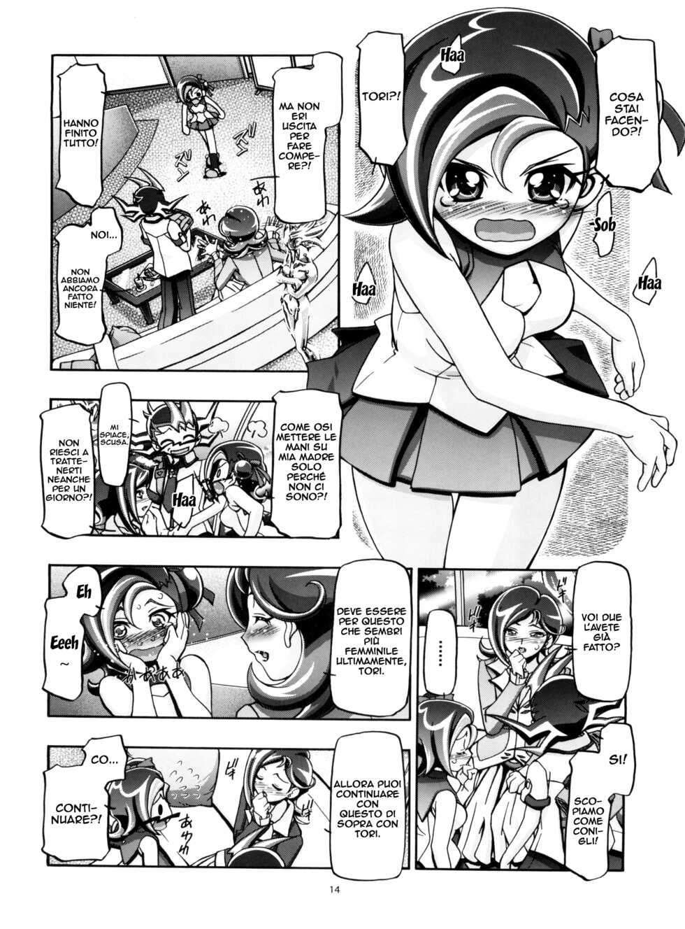 (C81) [Gambler Club (Kousaka Jun)] Kotori Donburi (Yu-Gi-Oh! Zexal) [italian] - Page 13