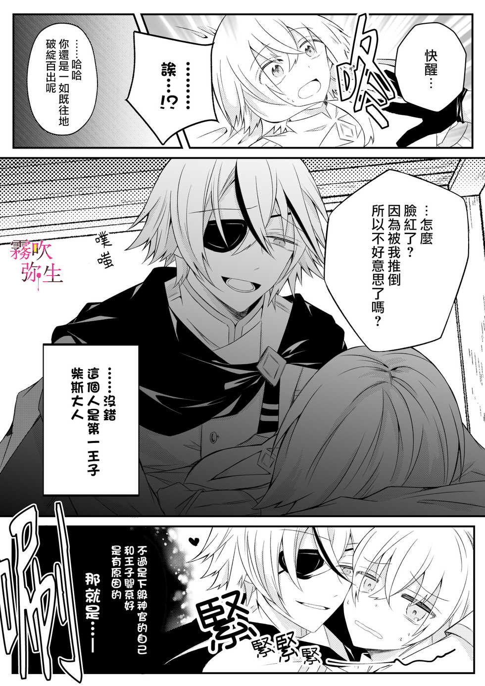 [Hato Pea (Hatori Hato)] Dekiai Kei Yandere Kyoudai Ouji wa Itoshi no Shinkan Mazoku Ochi Sasetai | 溺愛係病嬌王子兄弟想讓心愛的神官墮落成魔族 [Chinese] [霧吹弥生汉化组] - Page 6