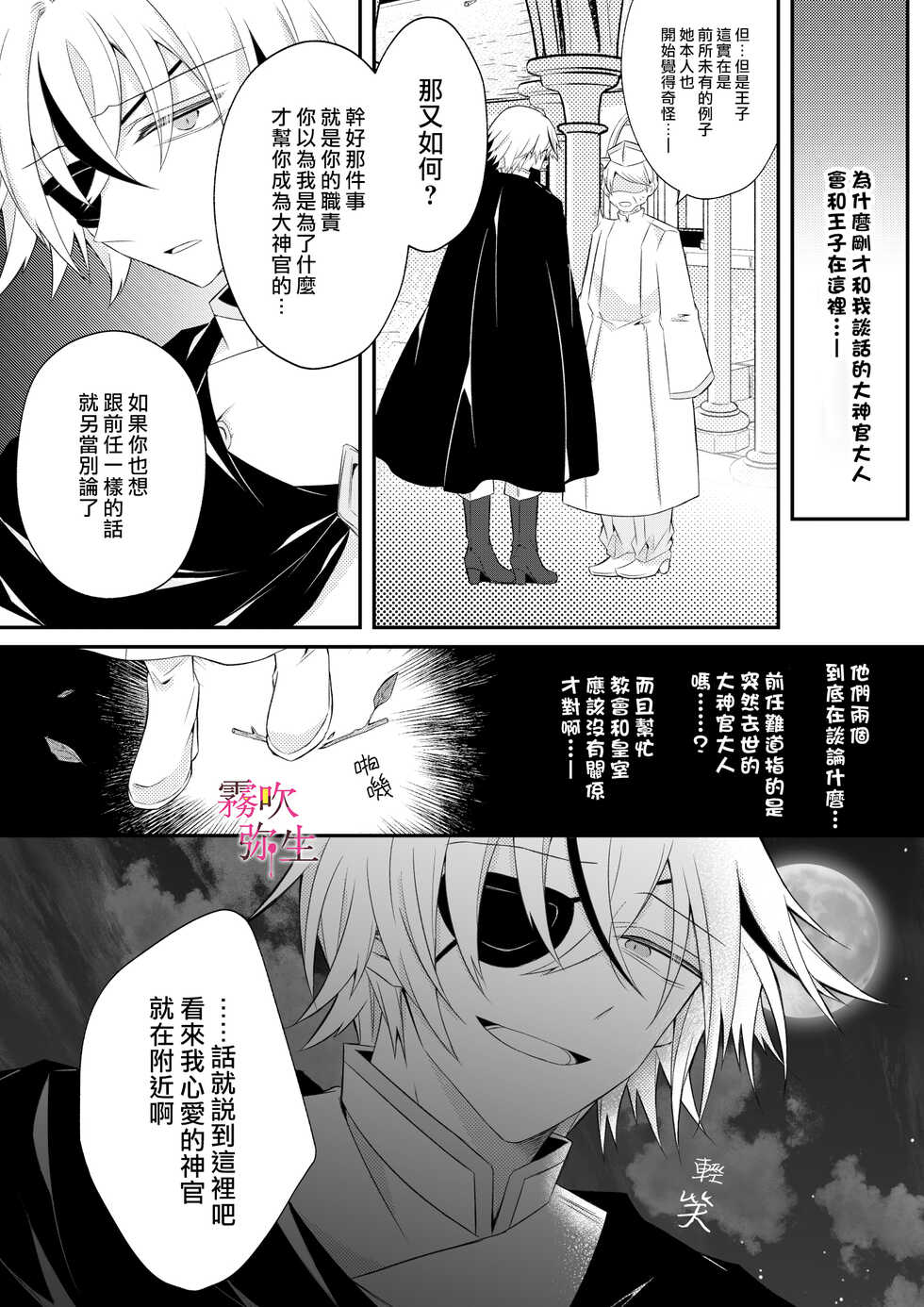 [Hato Pea (Hatori Hato)] Dekiai Kei Yandere Kyoudai Ouji wa Itoshi no Shinkan Mazoku Ochi Sasetai | 溺愛係病嬌王子兄弟想讓心愛的神官墮落成魔族 [Chinese] [霧吹弥生汉化组] - Page 23