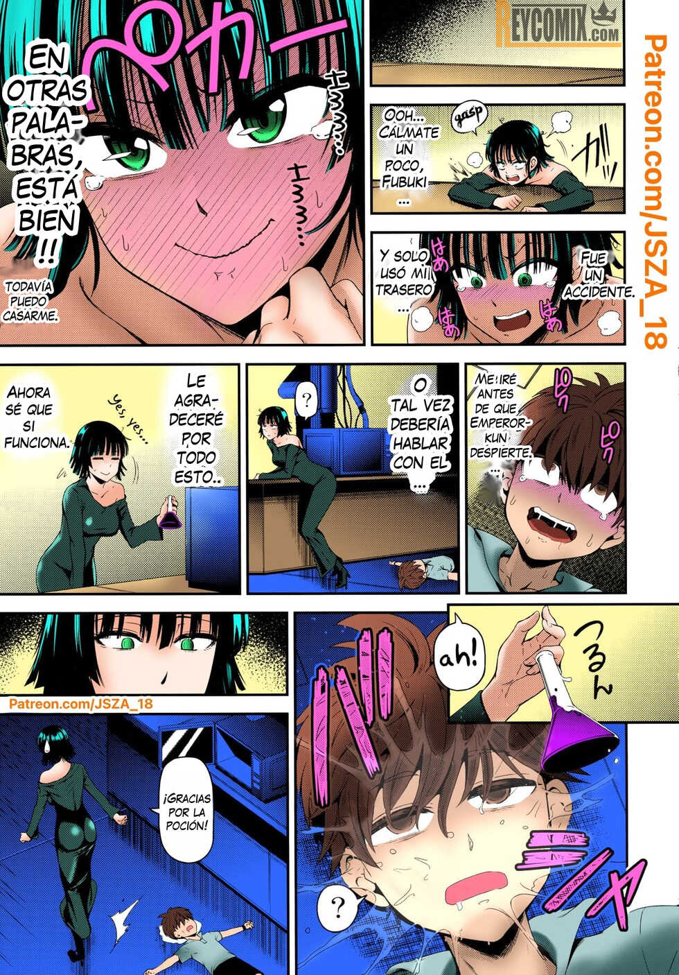 [Kiyosumi Hurricane (Kiyosumi Hurricane)] ONE-HURRICANE 5 (One Punch Man) [Spanish] [Mister Nugget] [Colorized] - Page 16