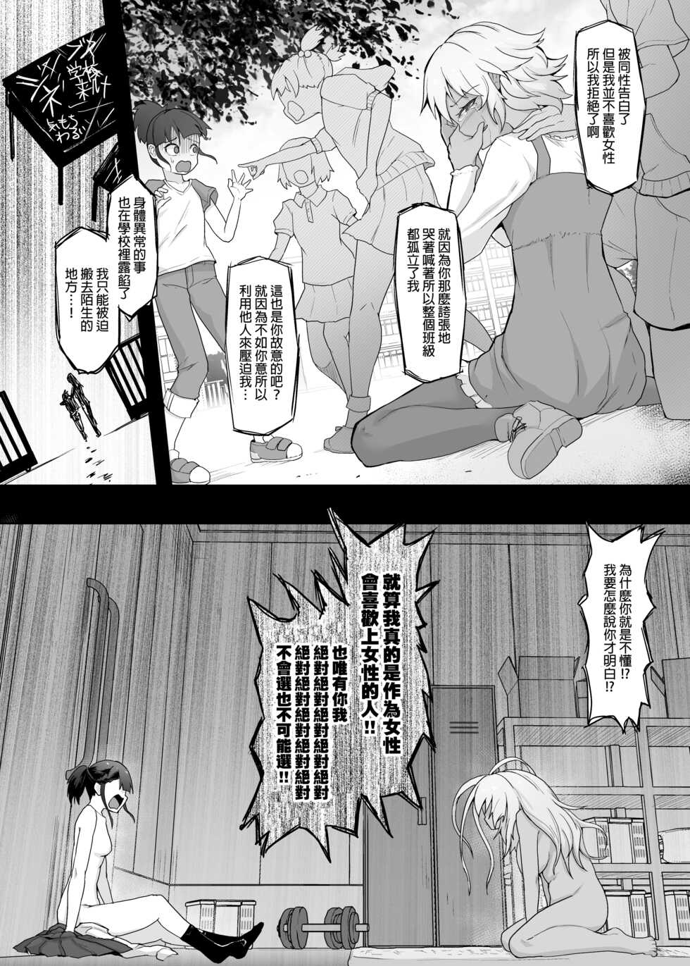 [Gotarou no All Night Fuck (Gotarou)] A Gyaru Who Bullies a Futanari High School Girl |  凌虐同級生扶她的辣妹 [Chinese] [沒有漢化] - Page 39