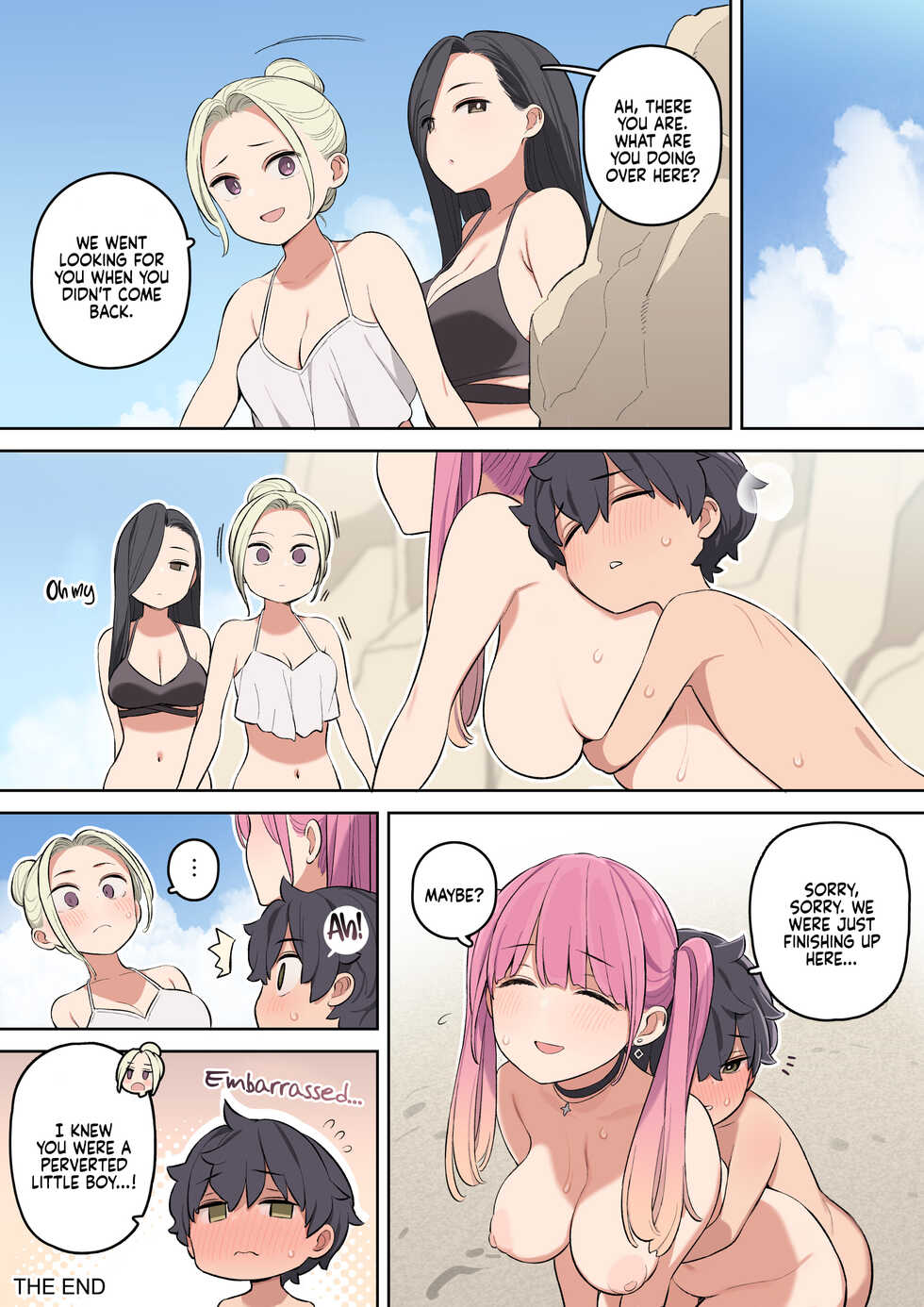 [Higuma-ya (Nora Higuma)] Moshi Umibe de Ecchi na Onee-san to Deattara | If You Were to Meet A Sexy Lady at the Beach  [English] [Coffedrug] - Page 29
