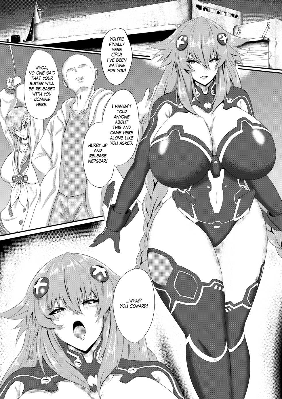 [Shiro Brownie (Seshiro)] Pleasure of the Goddesses (Hyperdimension Neptunia) [English] [Digital] - Page 3