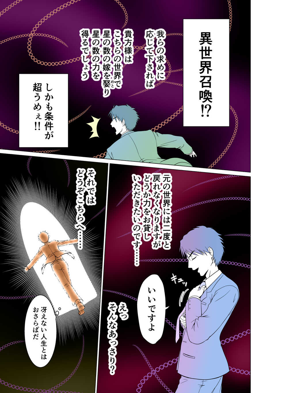[Matsuri Juro] Isekai Shoukan Harem Yuusha ~Elf no Mori Hen~ - Page 4