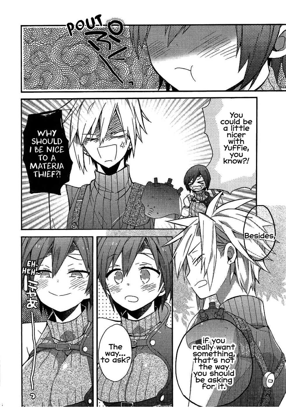 (C88) [ciaociao (Araki Kanao)] Materia Romance (Final Fantasy VII) [English] [MMAG Translations] - Page 4