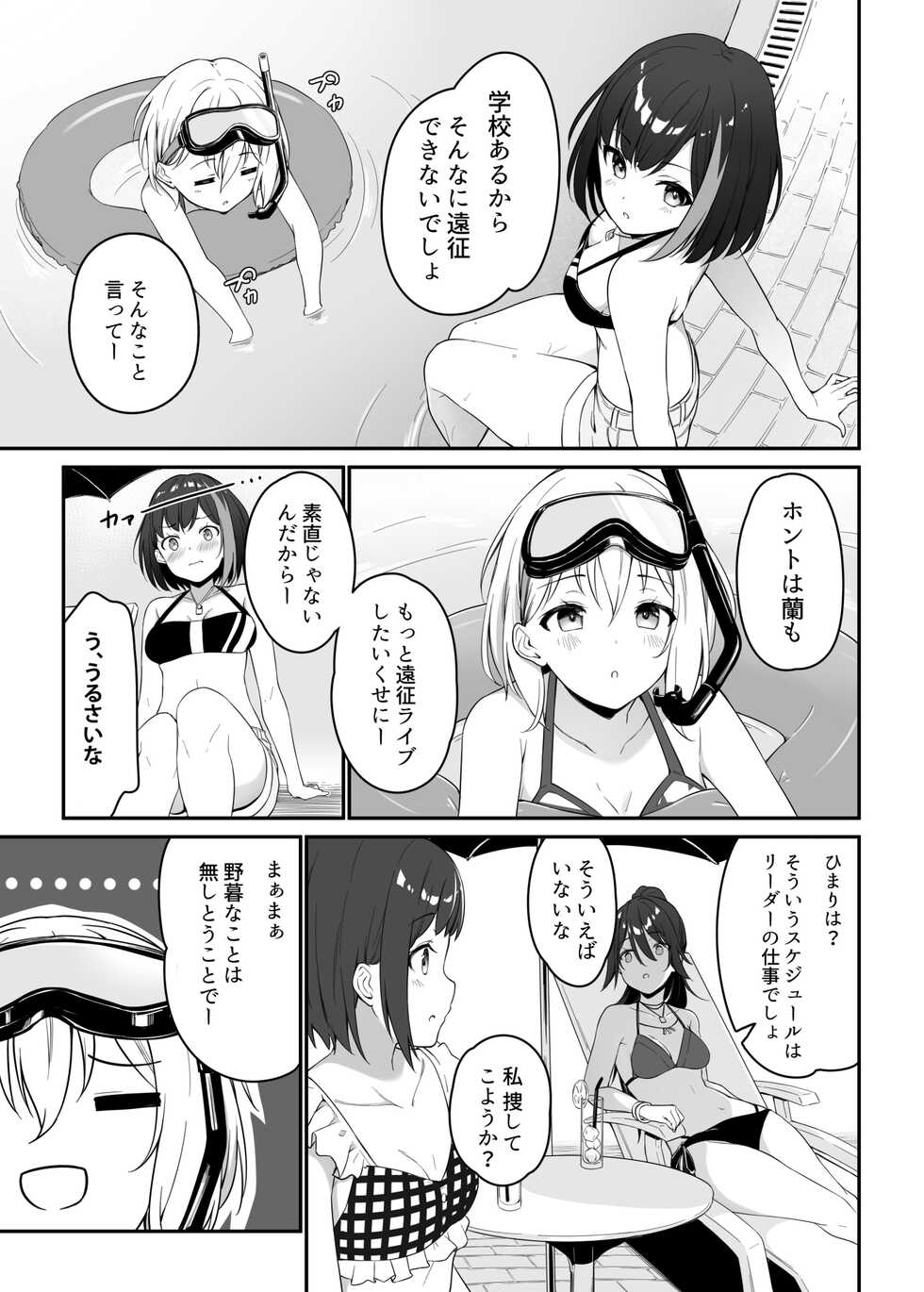 (C101) [Tuned by AIU (Aiu)] HONEY SCORE III Mizugi no Himari wa Shigekiteki (BanG Dream!) - Page 7