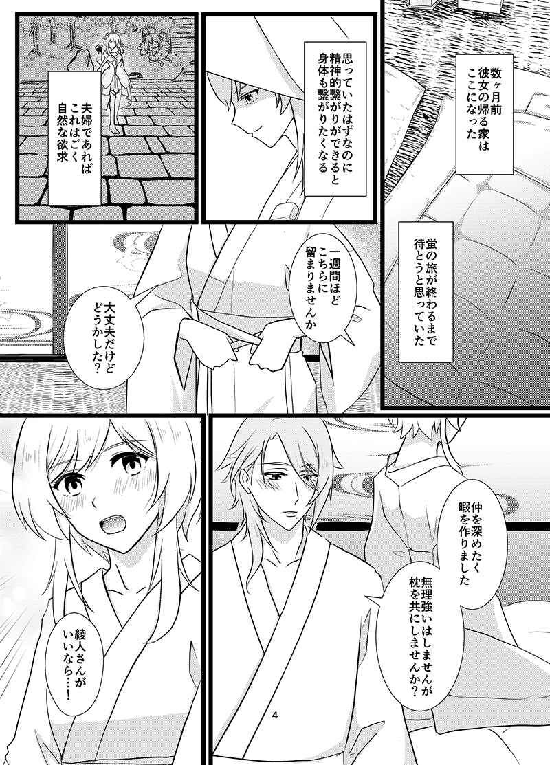 [Toridon (Muu)] Fuufu no Hajimete wa Polynesian Sex de (Genshin Impact) [Sample] - Page 2
