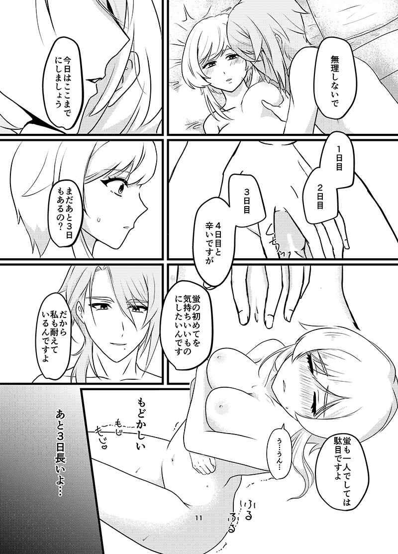 [Toridon (Muu)] Fuufu no Hajimete wa Polynesian Sex de (Genshin Impact) [Sample] - Page 9