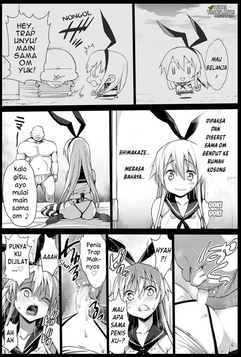 [Eromazun (Ma-kurou)] Shimakaze-kun Rape | Perkosa Shimakaze-kun (Kantai Collection -KanColle-) [Indonesian] [Petai] [Digital] - Page 5