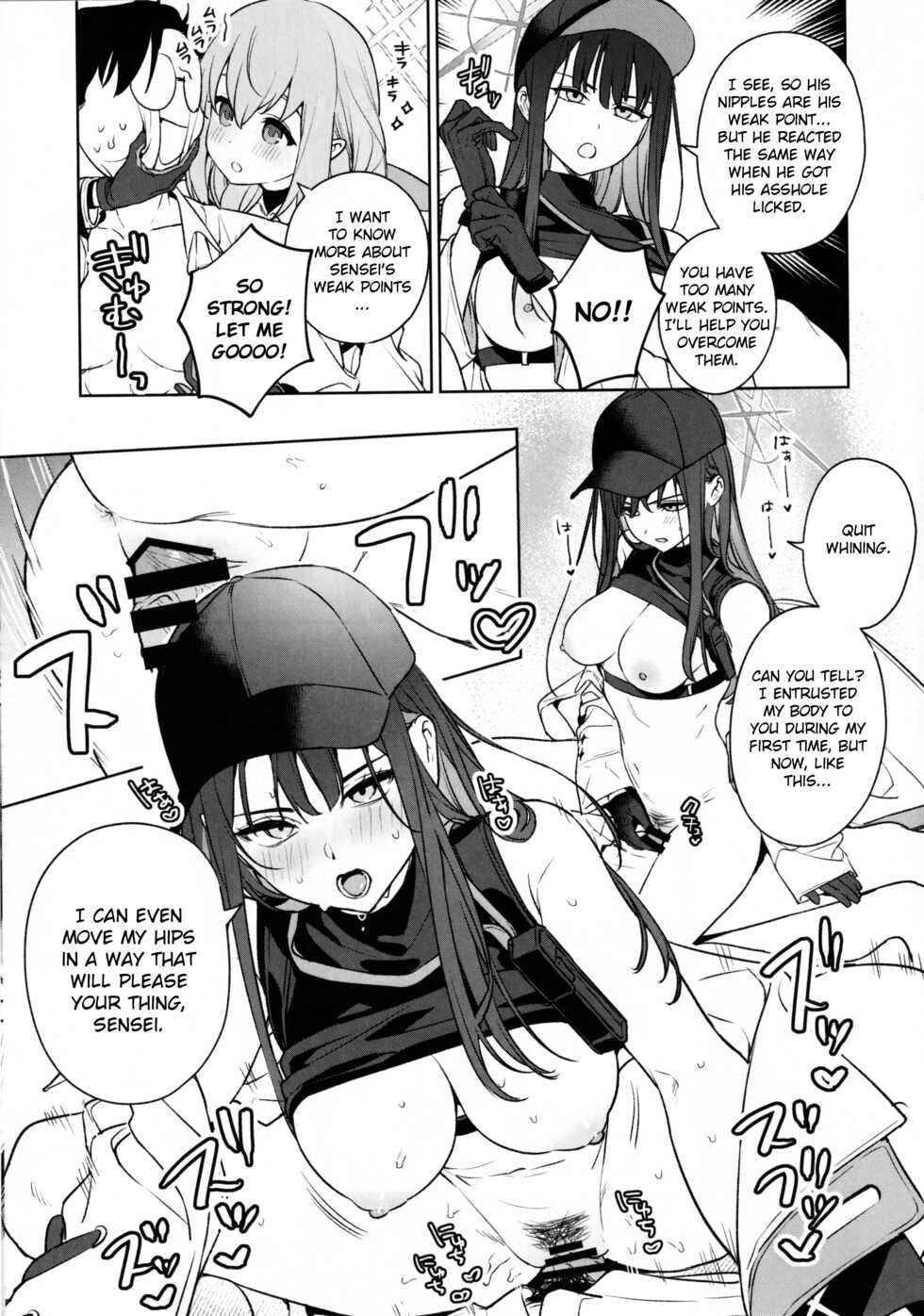 (C101) [Ozitan Yasan (Mameojitan)] Saori to Atsuko ni Obenkyou Oshieru Hon | A Book About Teaching Saori and Atsuko How to Study (Blue Archive) [English] [Douzo Lad Translations] - Page 34