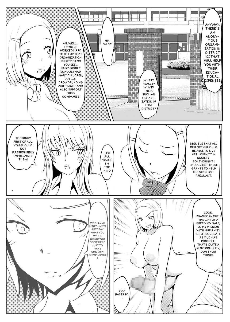 [Pal Maison] Yarichin Futanarikko no Tanetsuke Nikki JK Hen Sono 2 | The Mating Diary Of An Easy Futanari Girl ~Girls-Only Breeding Meeting - Part Three, Ep 2~ [English] [Futackerman] - Page 9