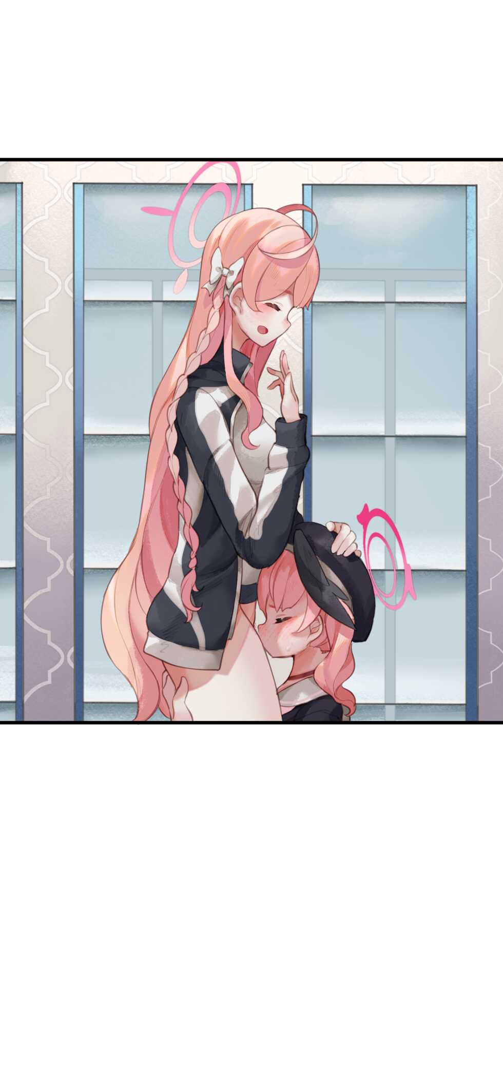 [CAT GARDEN (Nekotewi)] Haru yo Hana yo ~Hanako to Koharu ga Nariyuki de, Les Ecchi suru Manga~ (Blue Archive) [Decensored] [Digital] - Page 47