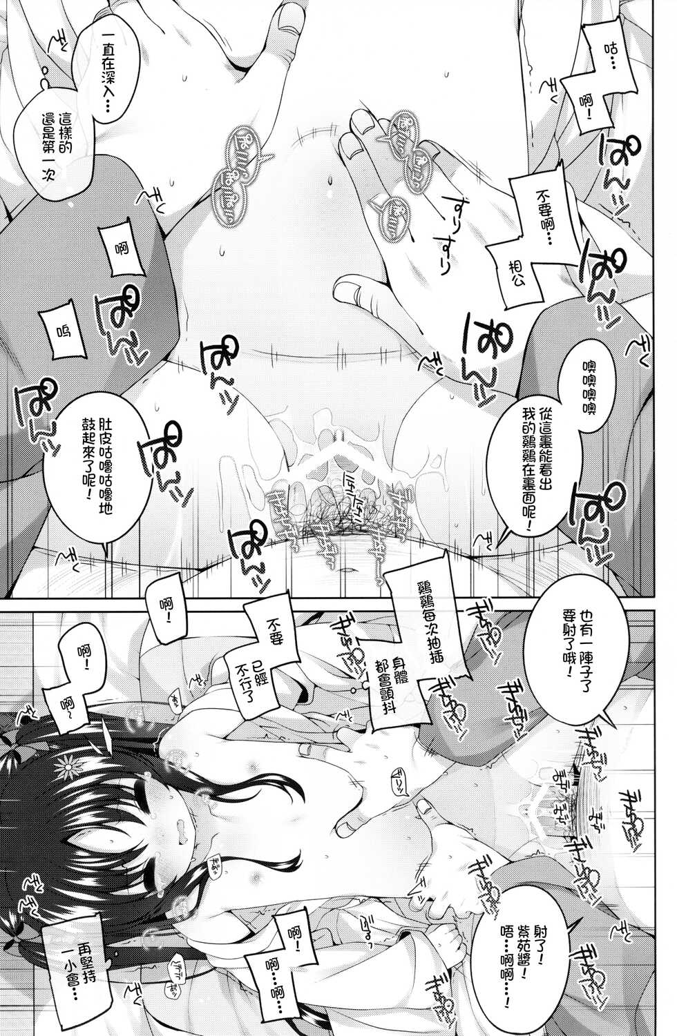 (COMITIA140) [kuma-puro (Shouji Ayumu)] Shokaya no Doujo-tachi ~Shion Hen~ [Chinese] [七铃叶汉化] - Page 14