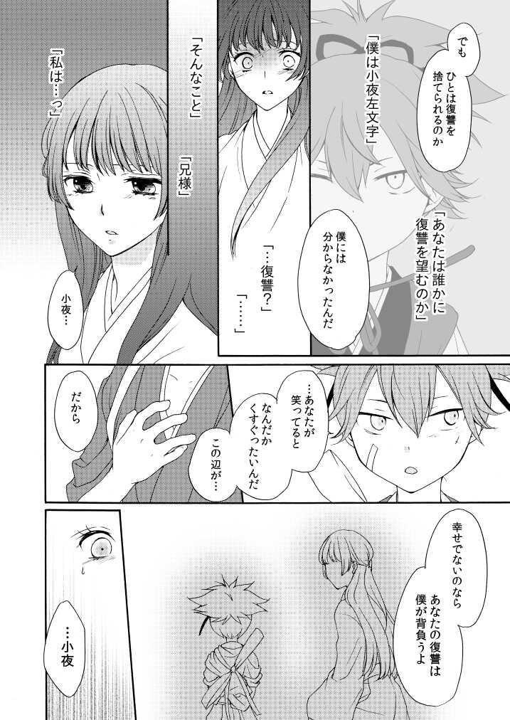 [Yuuchouka (Mizunoto Hina)] Kaiten Mokuba wa Koi o Utau (Touken Ranbu) [Digital] - Page 15