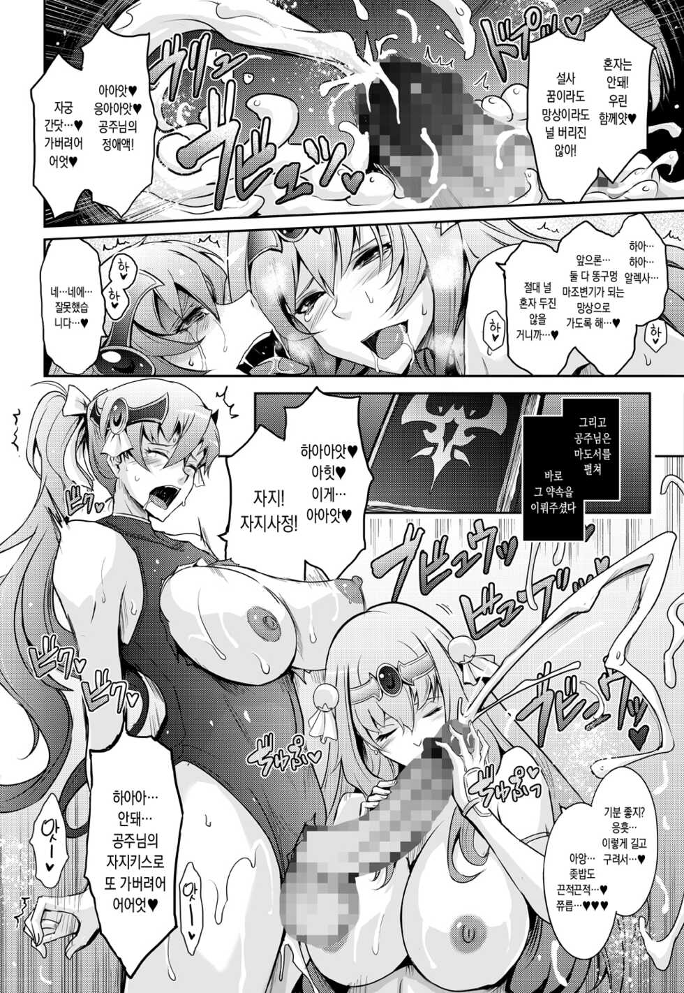 [Garyuh-Chitai (TANA)] Bikou Oujo - Inshuu Dadamore Princess | 미향왕녀 - 음란향 흘러넘치는 프린세스 [Korean] [Digital] - Page 18