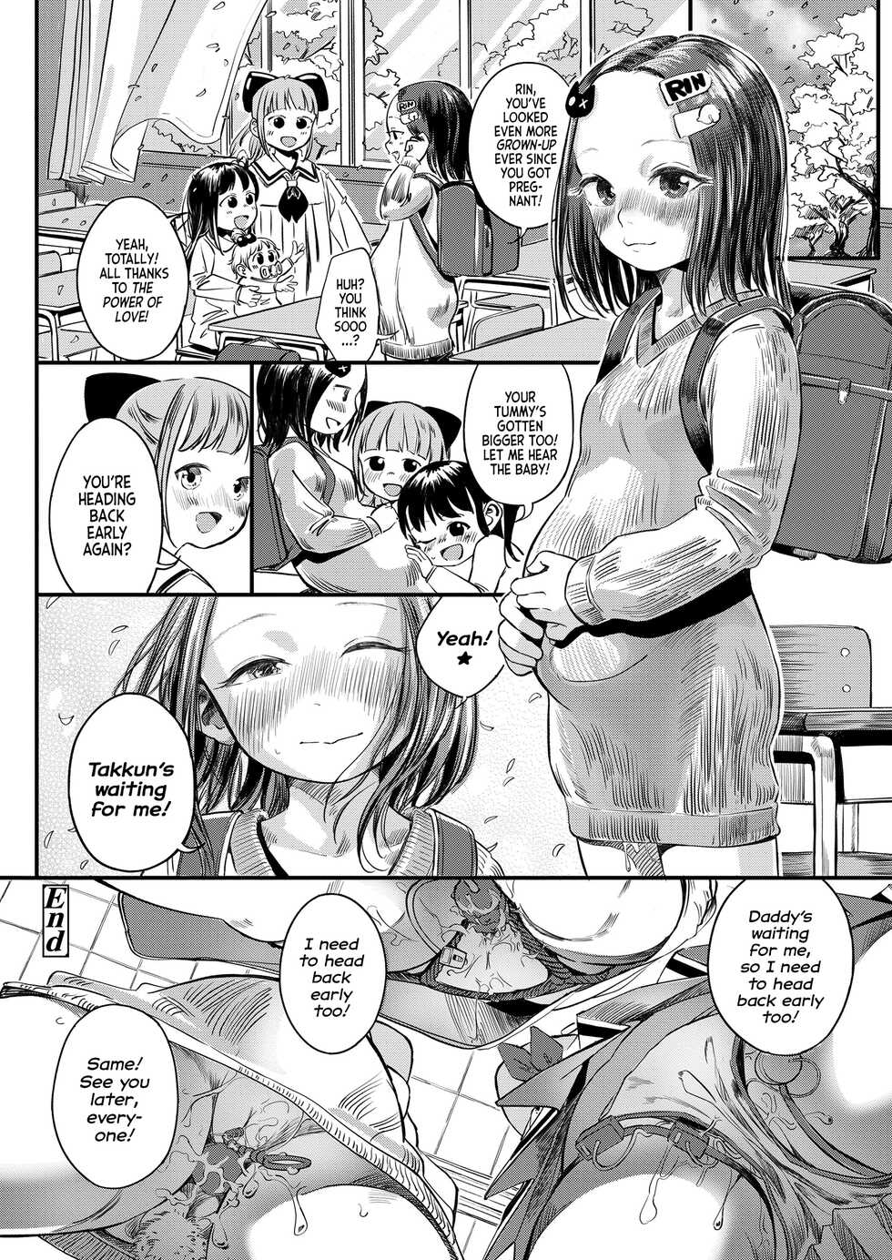 [Oekaki Ojisan] Watashi Koisuru Omanko, Rin 11-sai | Rin is an Eleven-year old Cum-dump in Love! (COMIC LO 2023-03) [English] [Team Rabu2] [Digital] - Page 26