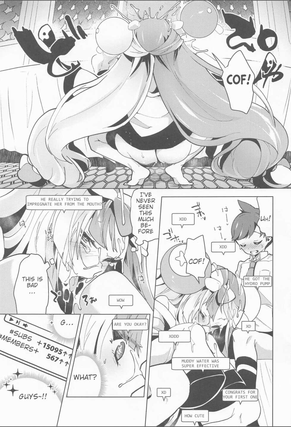 (C101) [chori (Chorimokki)] Nanjamo to Ura Gym Challenge!! | Iono's Secret Challenge!! (Pokémon Scarlet and Violet) [English] - Page 10