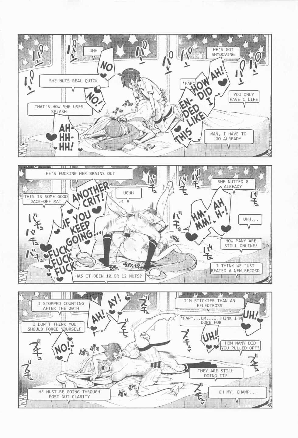 (C101) [chori (Chorimokki)] Nanjamo to Ura Gym Challenge!! | Iono's Secret Challenge!! (Pokémon Scarlet and Violet) [English] - Page 25