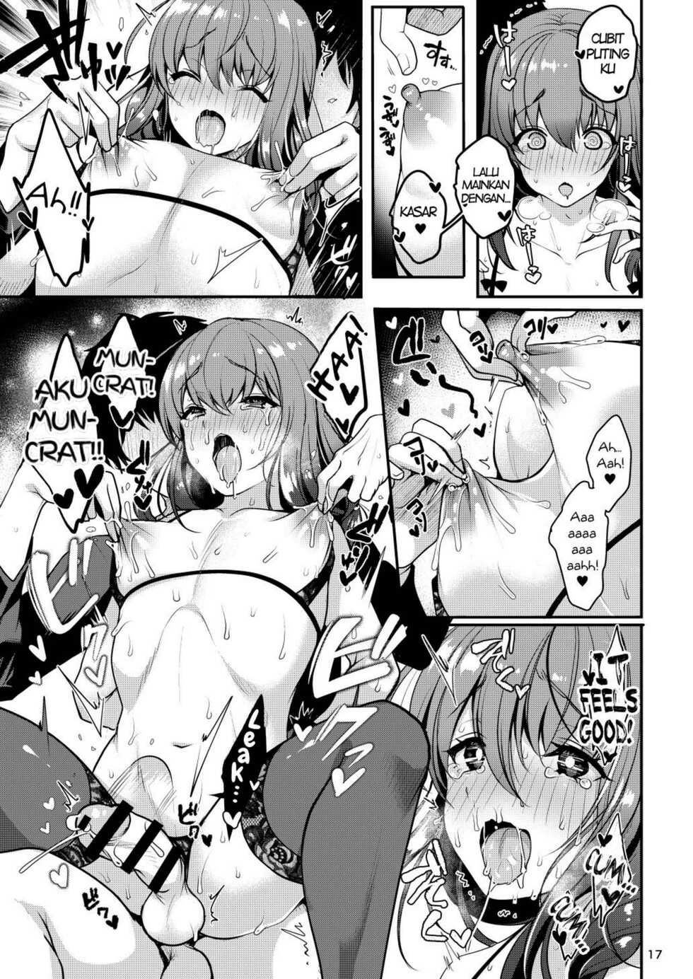 [Kakukonoka (Menoko)] Senpai no Oppai ~Gaman Hen~ [Indonesian] [PinattSuki] [Digital] - Page 19