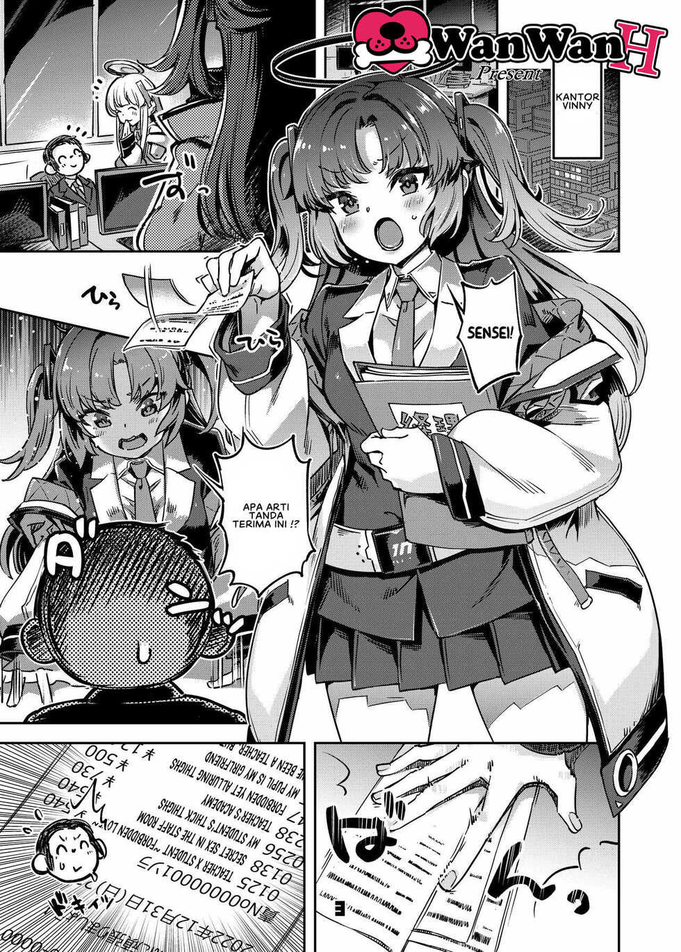 [Zombie to Yukaina Nakamatachi (Super Zombie)] Sensei! Sakiccyo dake de Iin desu ka? (Blue Archive) [Digital] [Indonesian] - Page 3