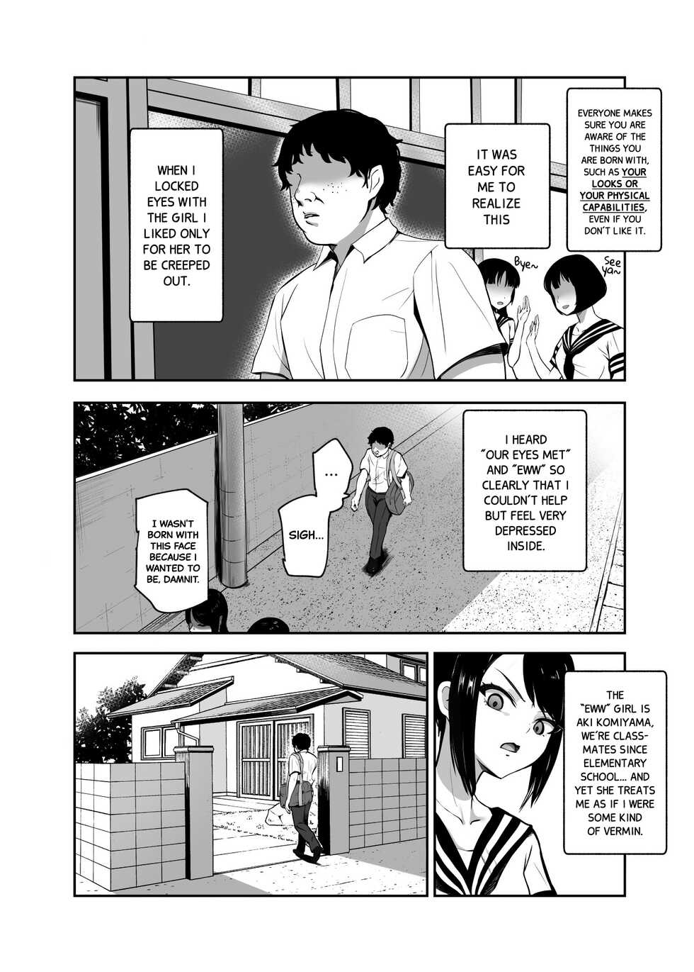 [Nyuu Koubou (Mishima Psycho)] Moshimo DeliHeal EX Ore o Baikin Atsukai shita Onna to Zutto Suki datta Onna o Nikubenki DeliHeal [English] [Black Grimoires] - Page 5
