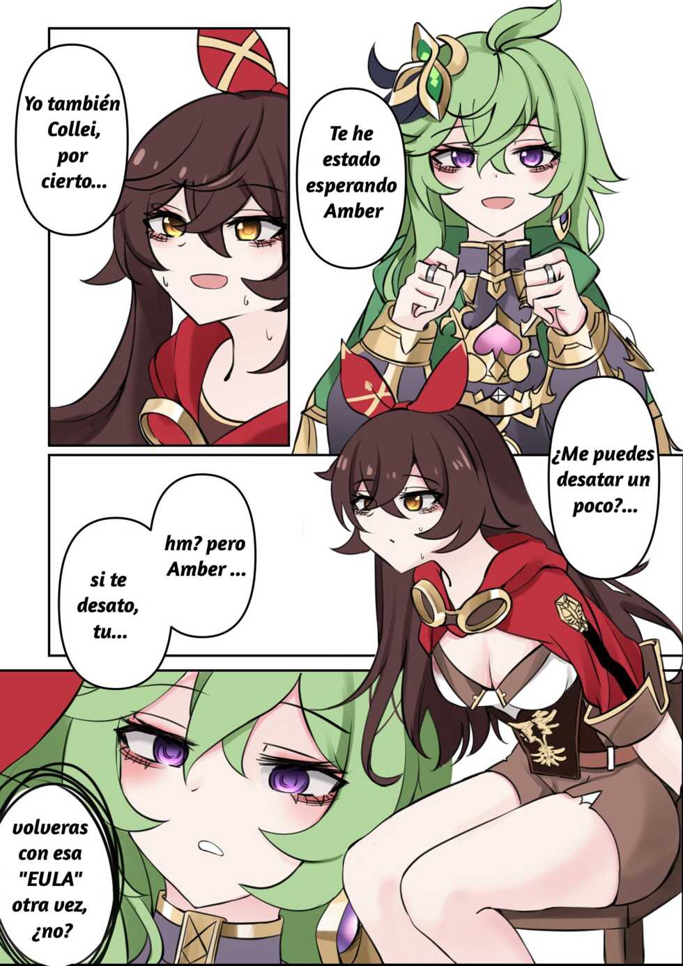 [Bubo] 기다림 | ESPERA (Genshin Impact) [Colorized] [Uncensored] [SPANISH] [TRADUCCIONES YAZAWA] - Page 2