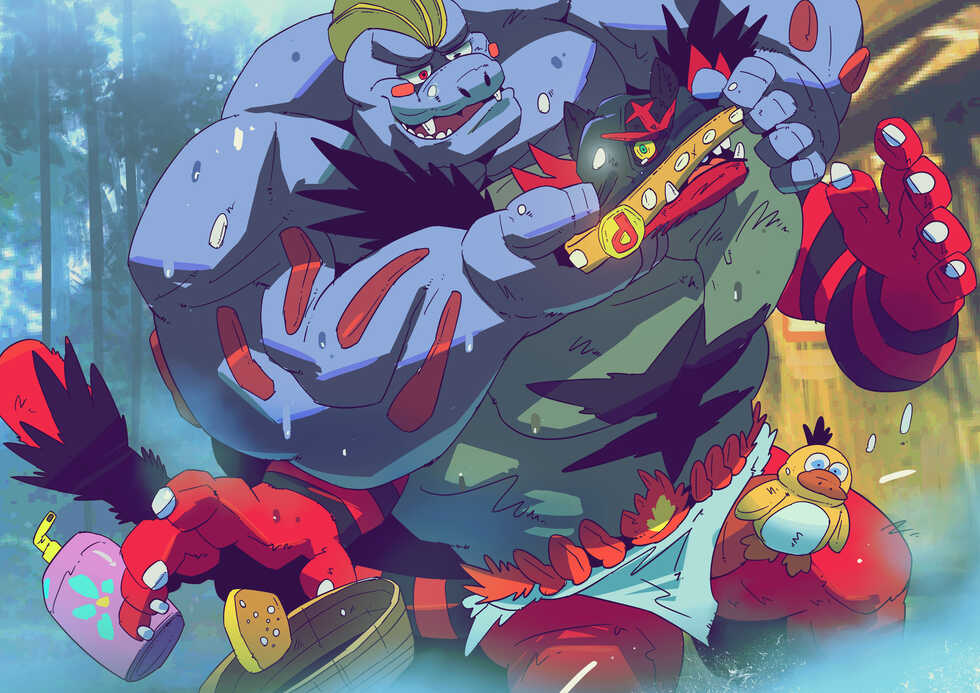 [Balmos] Detective Incineroar | 咆啸虎大侦探 [Chinese][Translated by Chrome Heart Tags] - Page 32