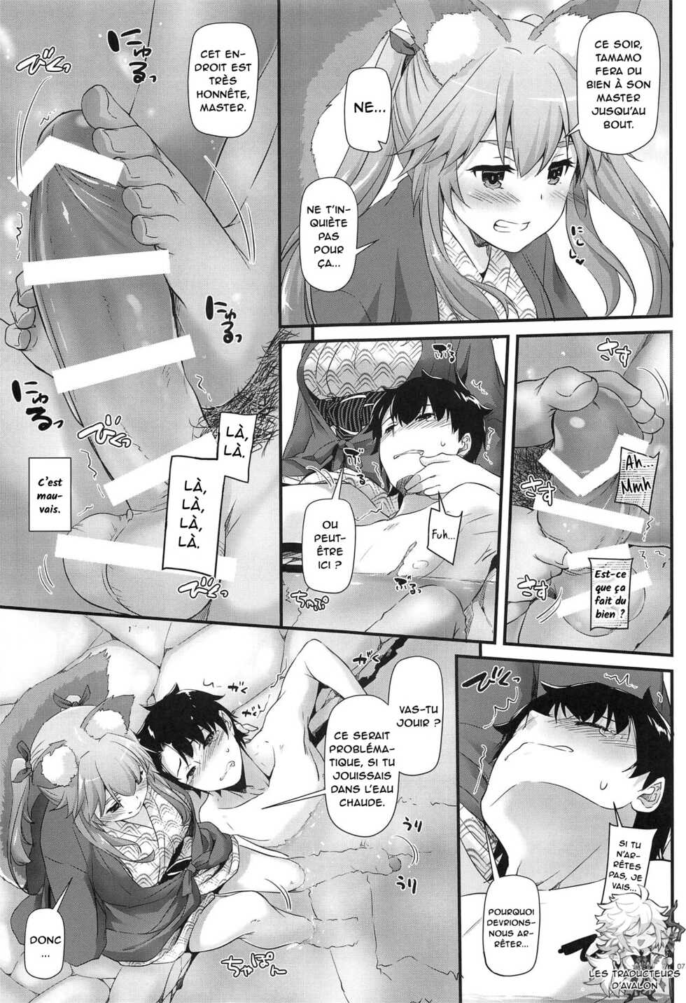 (COMIC1☆15) [Digital Lover (Nakajima Yuka)] D.L. action 126 Tamamo-chan ni Iyasaretai! (Fate/Grand Order) [French] [Northface] - Page 6
